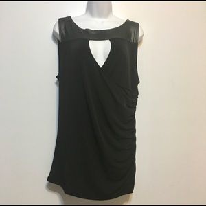 Black sleeveless Torrid top
